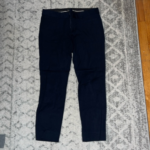 navy blue banana republic size 2 petite slacks great condition - Picture 1 of 4